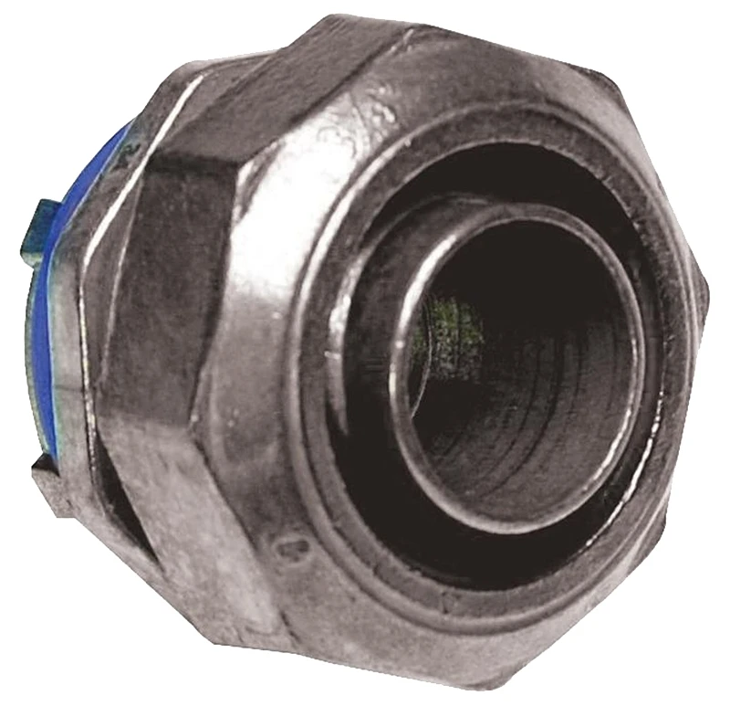 1/2 Inch Zinc Straight Liquidtight Connector - Model Ltz050