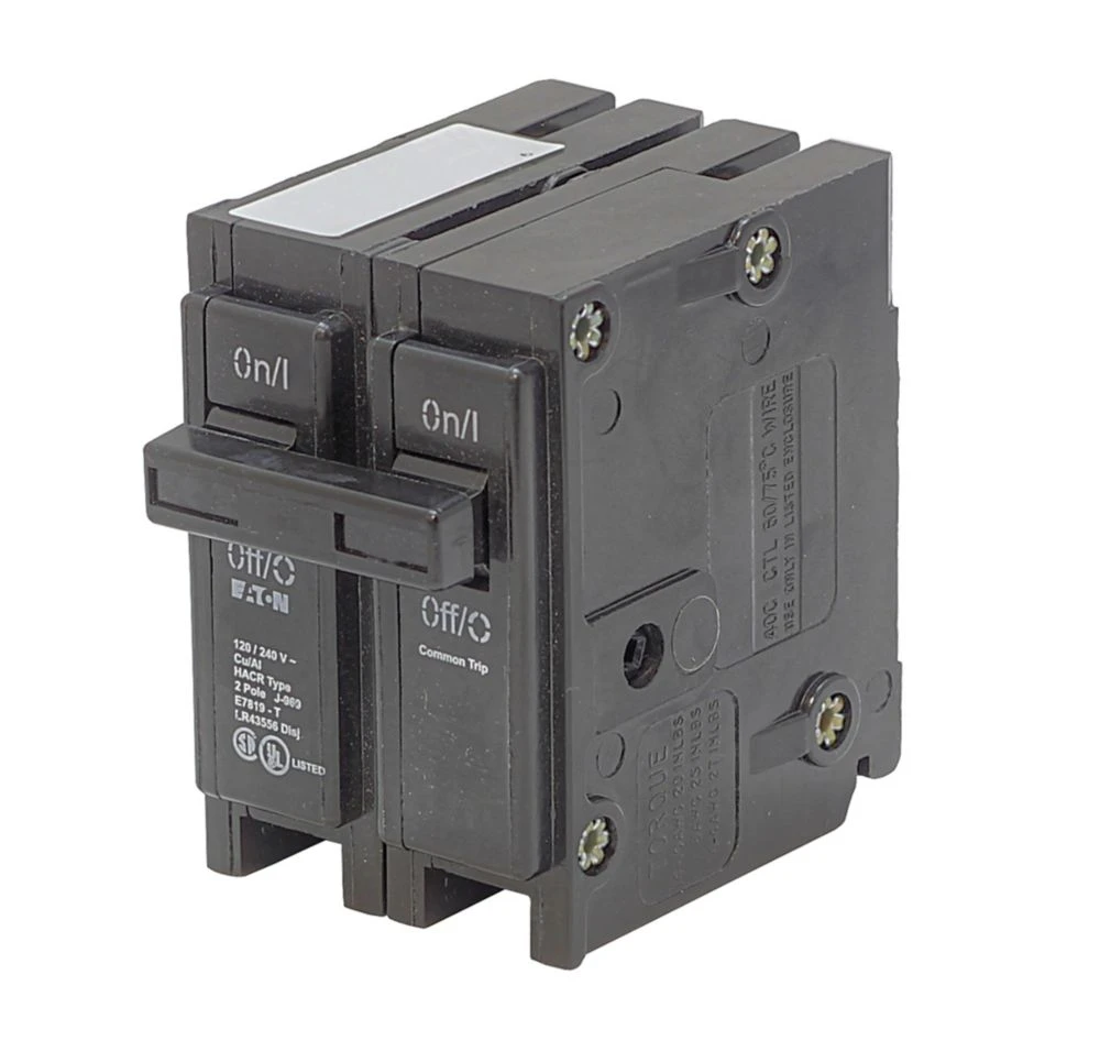 Br215 Plug-in Replacement Circuit Breaker - 2 Pole 15 Amp