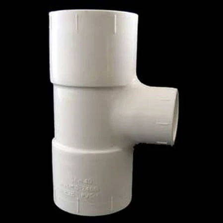 Tee Pp 1x1x3/4in Pvc Pipe Fitting