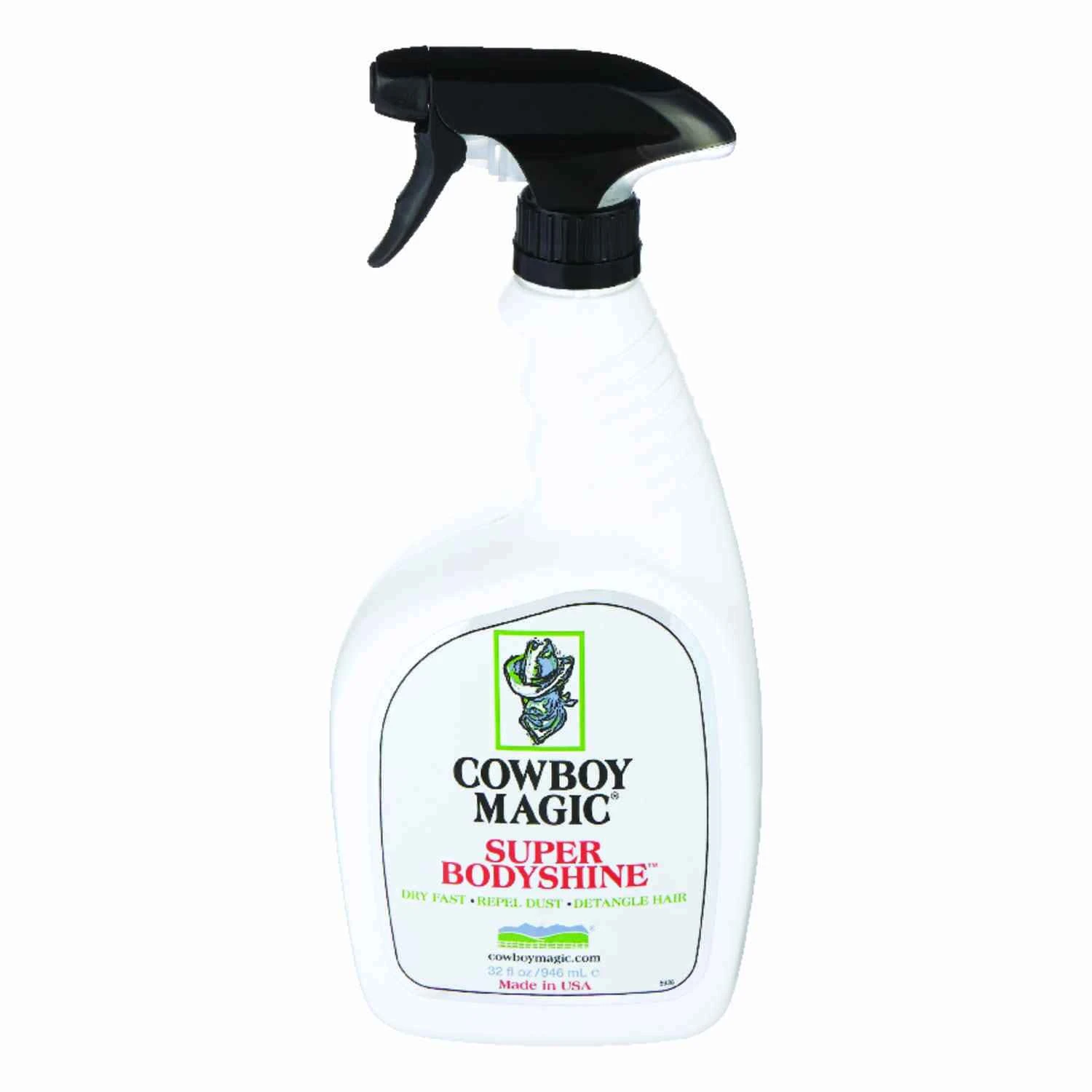 Liquid Super Bodyshine For Horses 32 Oz. - Natural Shine & Dust Repellent