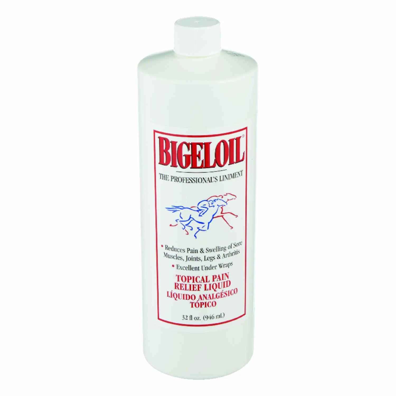 Liquid Topical Pain Relief Rub For Horses 1 Quart - Pain Relief And Circulation Booster