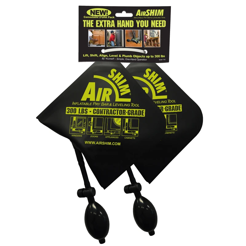 Airshim 15 In. Inflatable Pry Bar & Leveling Tool 2 Pk, Model 1192