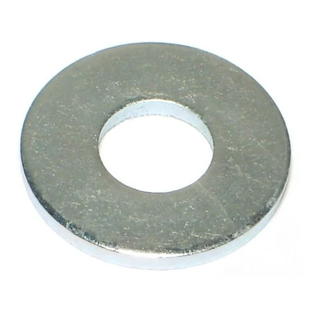 5/16 X 3/8 X 7/8 Zinc Plated Grade 2 Steel Uss Flat Washers - 10 Pack