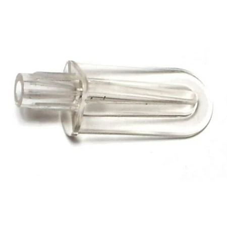 1/4 Inch Clear Long Nose Fluted Plastic Shelf Supports - Durable And Versatile