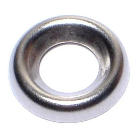 #12 X 17/64 X 21/32 Stainless Steel Finishing Washers - 18-8 Grade