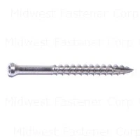 #8 x 2  304 Stainless Star Drive Trim Head Screws WSTSS-029 (30 pcs.)