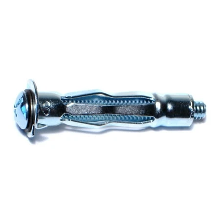 1/4 -20 Zinc Short Pan Head Hollow Wall Anchors (10 pcs.)