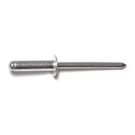 3/16 X 1/2 Aluminum Dome Head Blind Pop Rivets - Model Bra-024