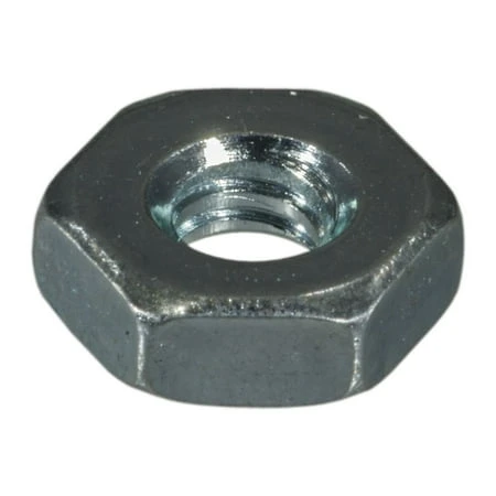 6-32 Zinc Plated Grade 2 Steel Coarse Hex Nuts For Machine Screws
