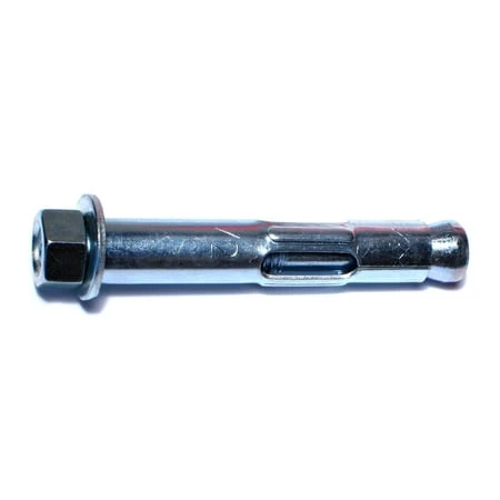 1/2 X 3 Zinc Plated Steel Hex Sleeve Anchors Sahns-116