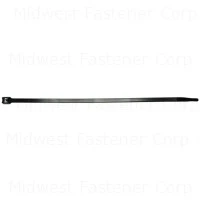 6  Black Nylon Plastic Cable Ties CTUBN-129 (1000 pcs)