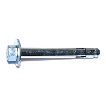 3/4  x 6-1/4  Zinc Plated Steel Hex Nut Sleeve Anchors SAHNS-137 (5 pcs)