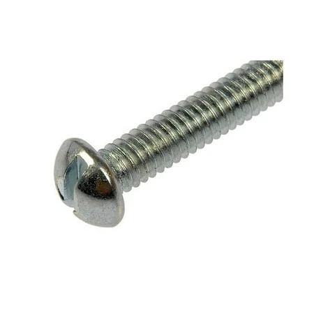 1/4-20 X 3/4 Zinc Phillips Pan Machine Screws - 100 Count