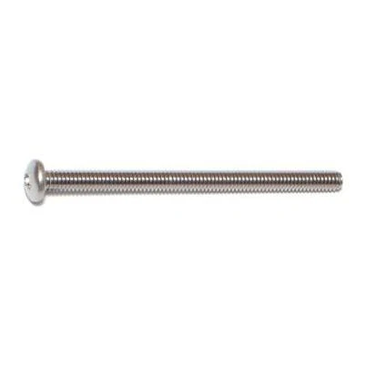 8-32 X 2-1/2 Stainless Steel Phillips Pan Head Machine Screws - 18-8 Grade