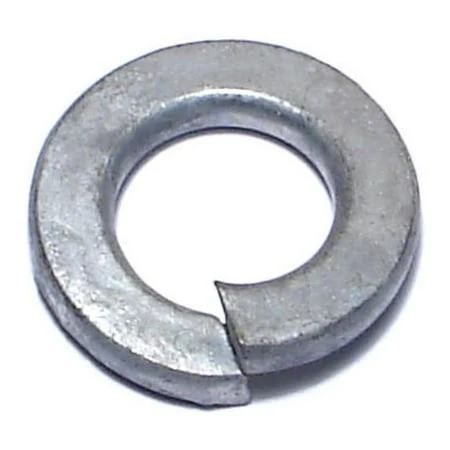 3/8 Inch Galvanized Split Lock Washers - Hot Dip Grade 2 Steel, Model Lws-261