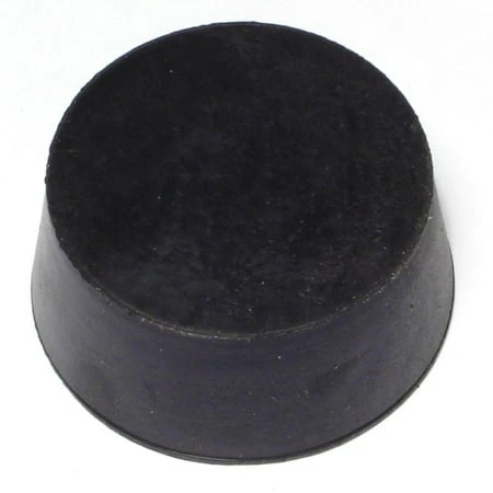 2.2 x 1-15/16 x 1 #11 Black Rubber Stoppers (4 pcs.)