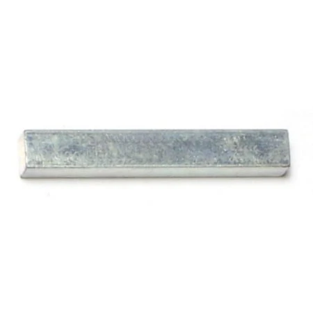 5/32 x 5/32 x 1-1/2 Zinc Square Key Stock