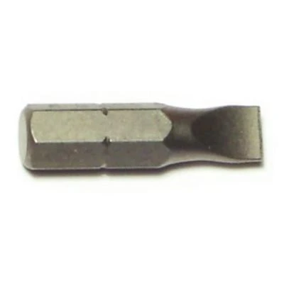 1/4  x 1  #4 Slotted Power Screwdriver Bits (20 pcs.)