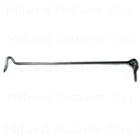 7/32  x 12  Gate Hooks & Eyes (40 pcs.)