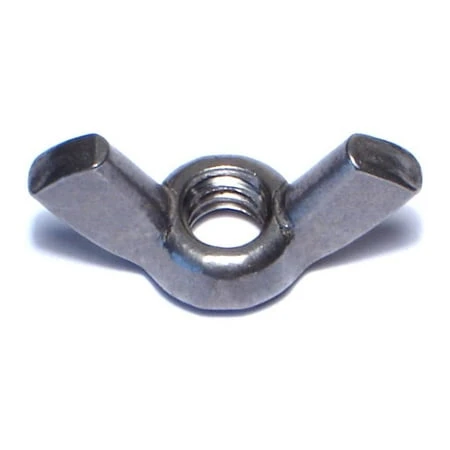 1/4-20 X 1-3/32 Stainless Steel Cold Forged Wing Nuts - 18-8 Coarse Thread