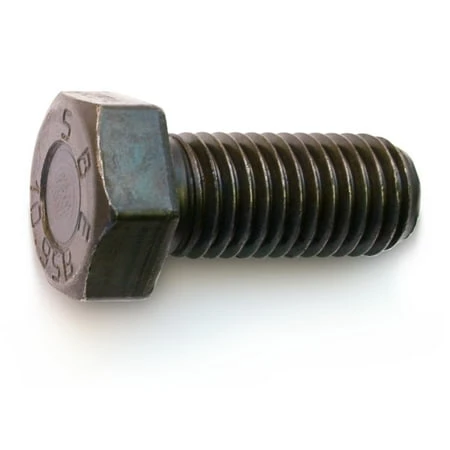 18mm-2.5 X 50mm Plain Steel Class 10.9 Coarse Hex Cap Screws (2 Pk)