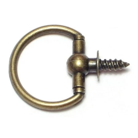Antique Brass Round Decorative Rings - Decorative Hardware For Home Improvement