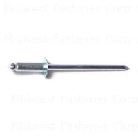 1/8 X 1/4 Dome Head Steel Pop Rivets - Durable Fastening Solution