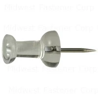 Clear Push Pins - Model 21980 - Perfect For Home And Office Use