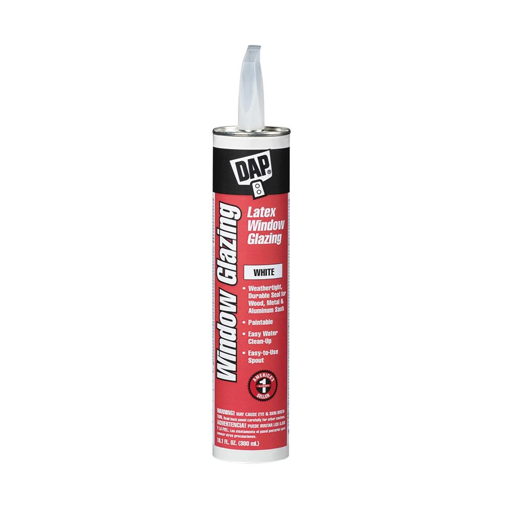 GLAZING CAULK WHT10.1OZ