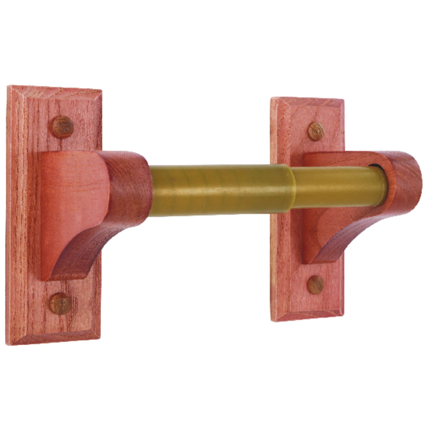 Oak/white Wall Mount Toilet Paper Holder - Model 165 9830