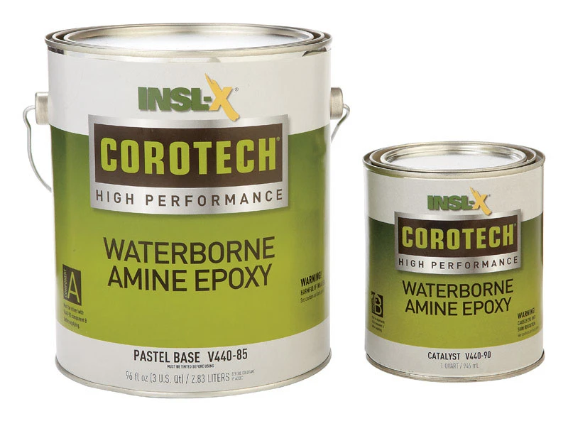 Gloss Pastel Base Corotech Waterborne Amine Epoxy Kit 1 Gallon