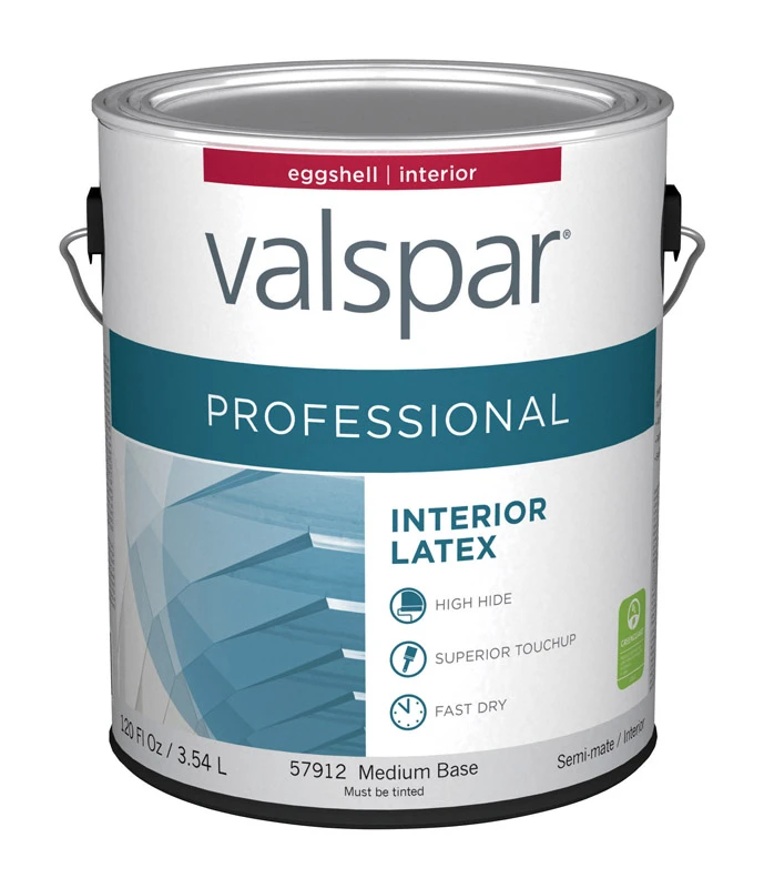 Professional Eggshell Tintable Medium Base Acrylic Latex Paint 1 Gallon