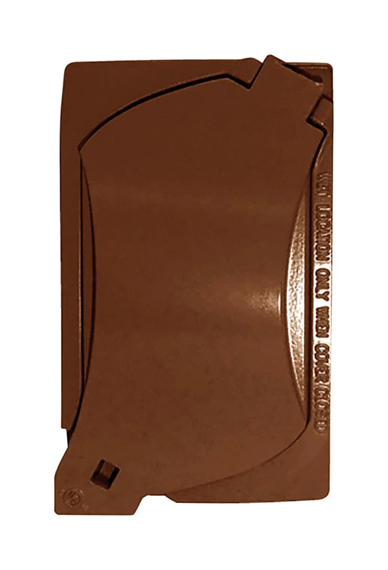 Rectangle Metal 1 Gang Universal Cover For Wet Locations