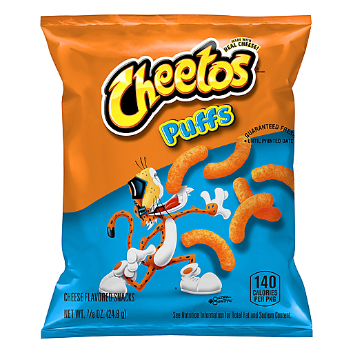 Cheetos Puffs Cheese Flavored Snacks 0.875 Ounce Bag