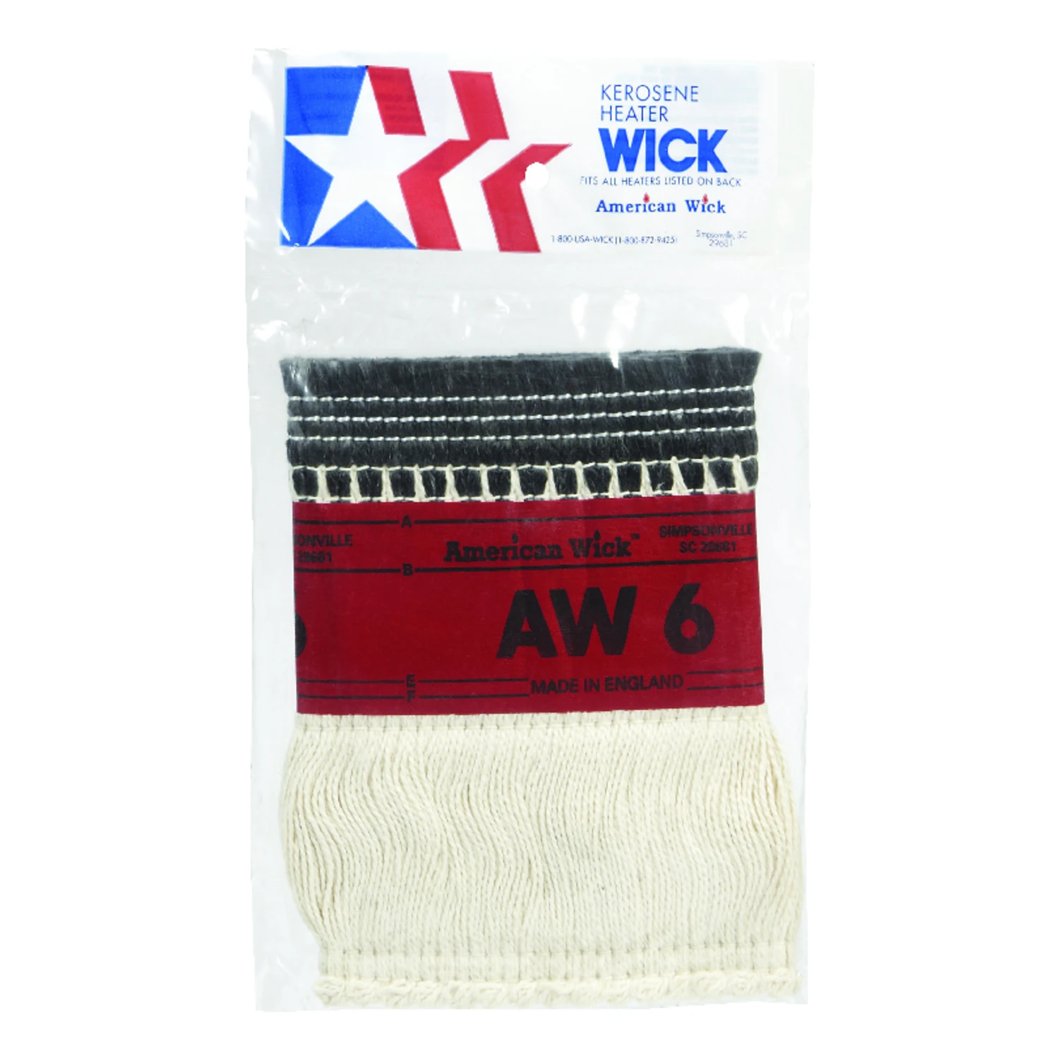 American Wick Kerosene Heater Wick Aw-6 For Aladdin S-181 And More