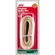 50' 4-conductor Telephone Station Wire - Ideal For Home And Office Use