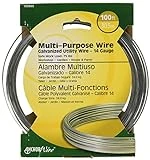 14-gauge Solid Wire, 100 Feet - Multi-purpose Galvanized Wire