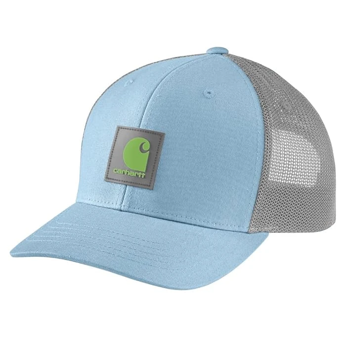 Rugged Flex Twill Mesh Back Logo Patch Cap - Moonstone - One Size