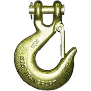 1/4 Inch G70 Clevis Slip Hook With Latch For Heavy Duty Applications