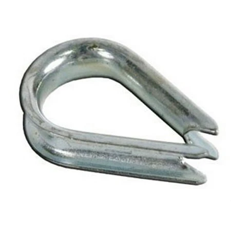Standard Zinc Plated Thimble 1/4 Inch Galvanized Steel