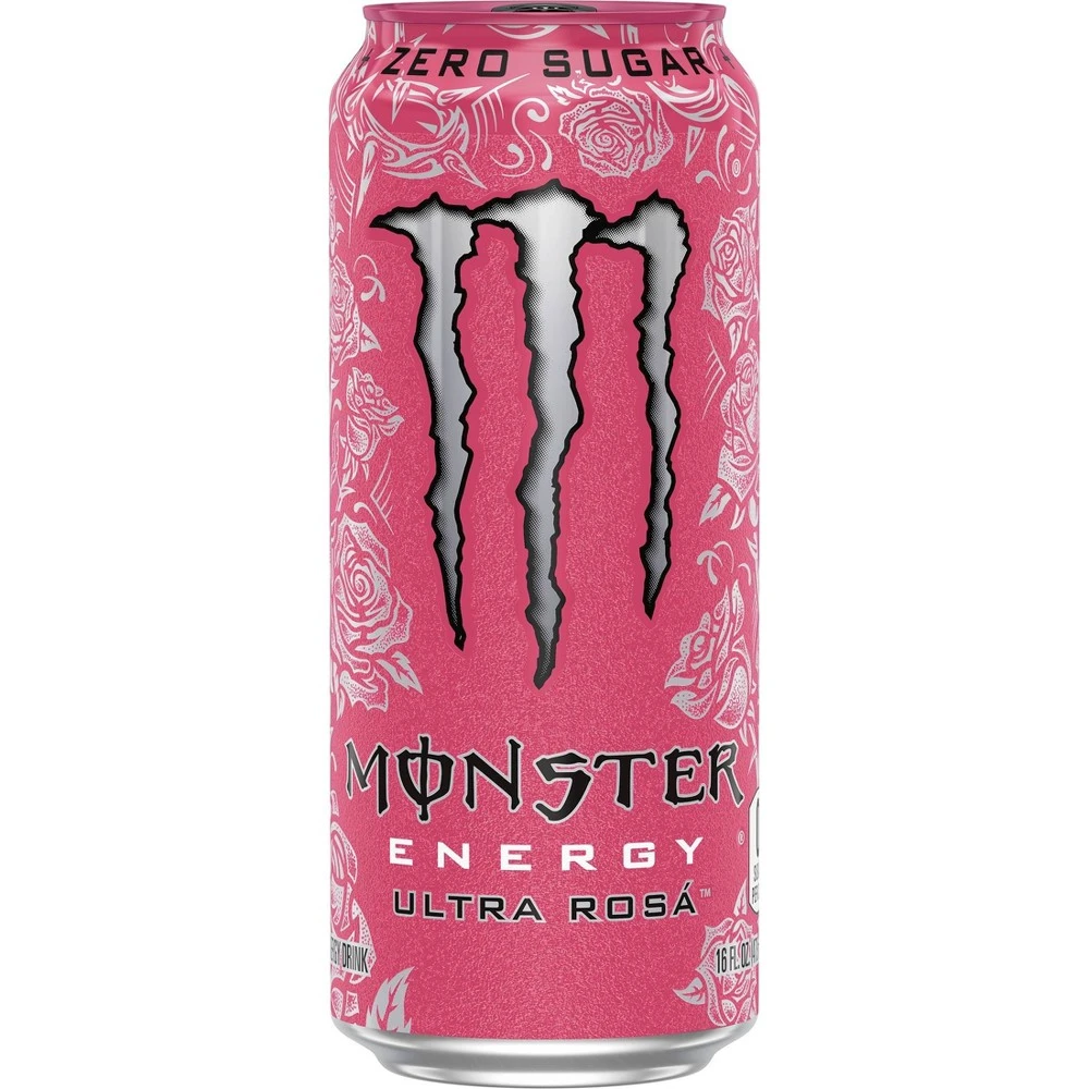 MONSTER ENERGY ULTRA ROSA 16OZ