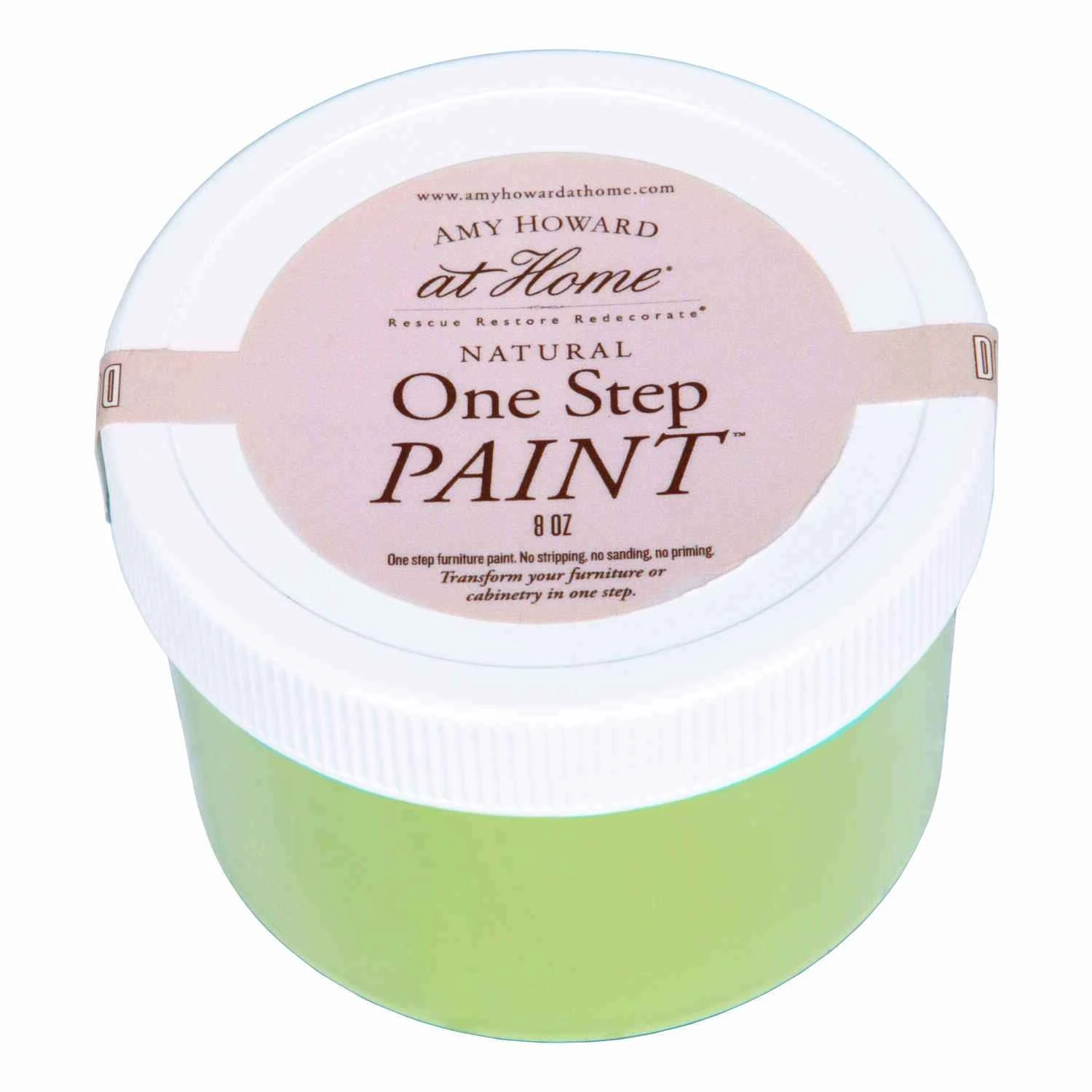 Dunavant Green Flat Chalky Finish One Step Paint 8 Oz.