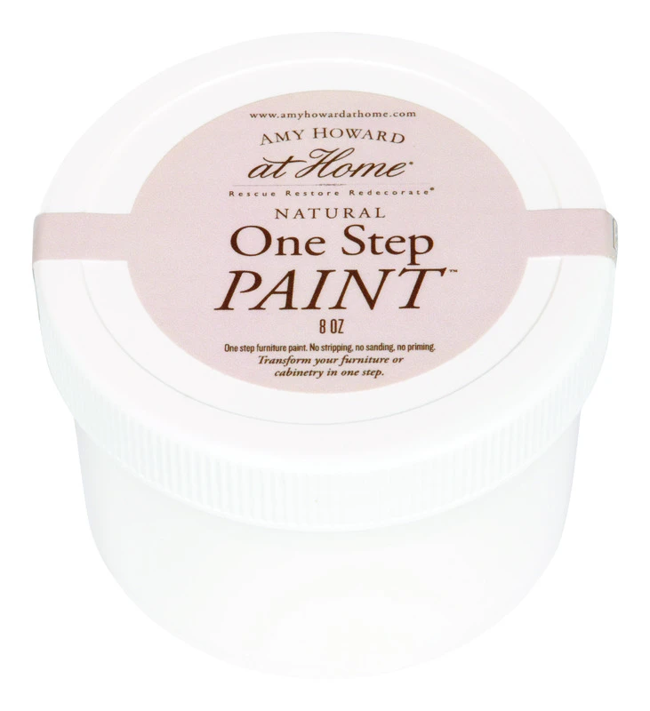 Flat Chalky Finish Ballet White One Step Paint 8 Oz.