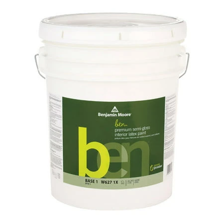 Semi-gloss Base 1 Acrylic Latex Paint 5 Gallon Container
