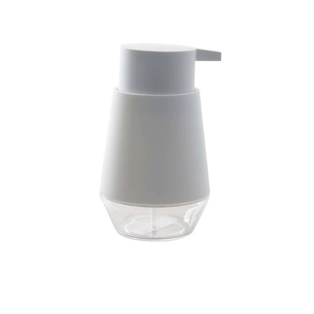 Oslo Bathroom Soap Dispenser - White Plastic, Durable Lotion/soap Dispenser