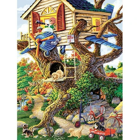 Boys Treehouse 300 Piece Jigsaw Puzzle Model 38784