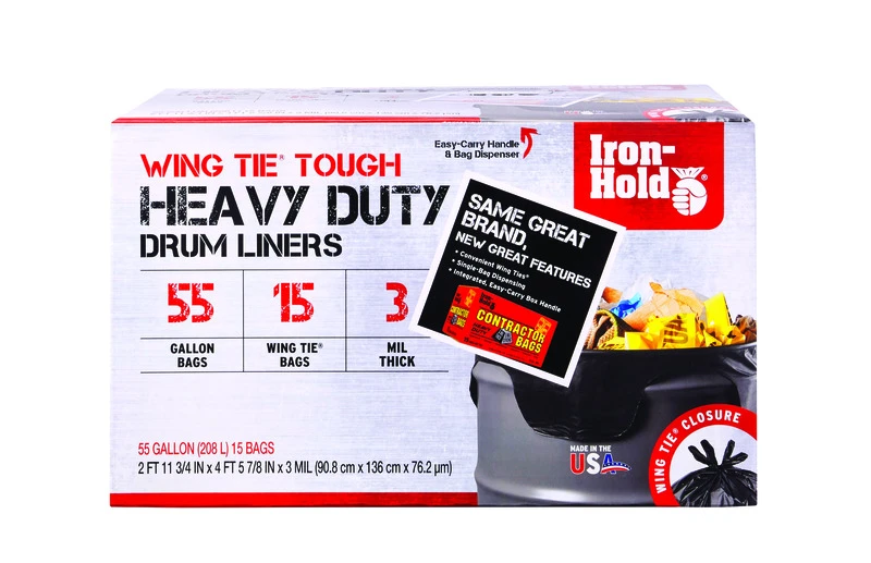CONTRACTOR BAG 55G 15PK