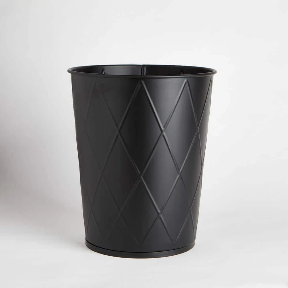 Harlequin Bathroom Waste Basket, Black - Stylish And Durable Waste Management Solution