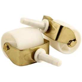 Waxman 2-Pack 2-1/4-in Plastic Swivel Caster