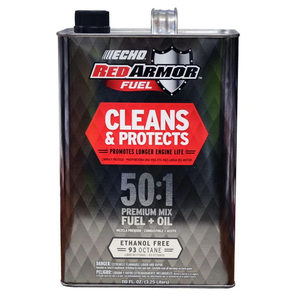 Red Armor 110 Ounce 50:1 Pre-mixed Ethanol Free Fuel For Small Engines